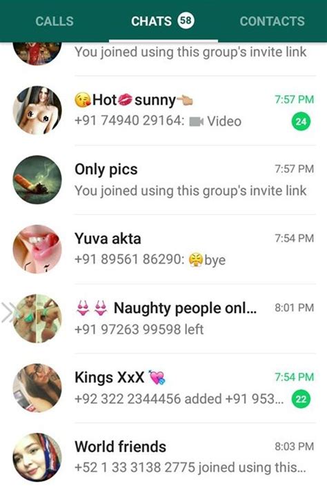 adult group whatsapp